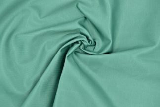 Green Nylon Cotton Twill Fabric - Various Lengths - Water Repellent, heavyweight - workwear, school, uniforms, furnishing
