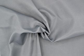 Grey Nylon Cotton Twill Fabric - Various Lengths - Water Repellent, heavyweight - workwear, school, uniforms, furnishing