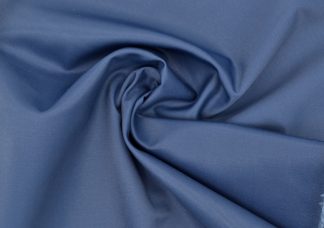 Navy Nylon Cotton Twill Fabric - Various Lengths - Water Repellent, heavyweight - workwear, school, uniforms, furnishing