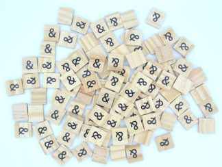 Pack of 50 - '&' Symbol Scrabble Tiles
