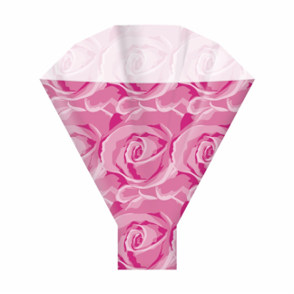 Roses Fuchsia - 50cm x 35cm Flower Sleeves