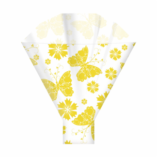 Caitlyn Yellow - 50cm x 35cm Flower Sleeves