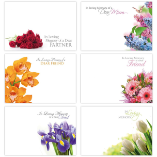 Bereavement OASIS® Florist Cards