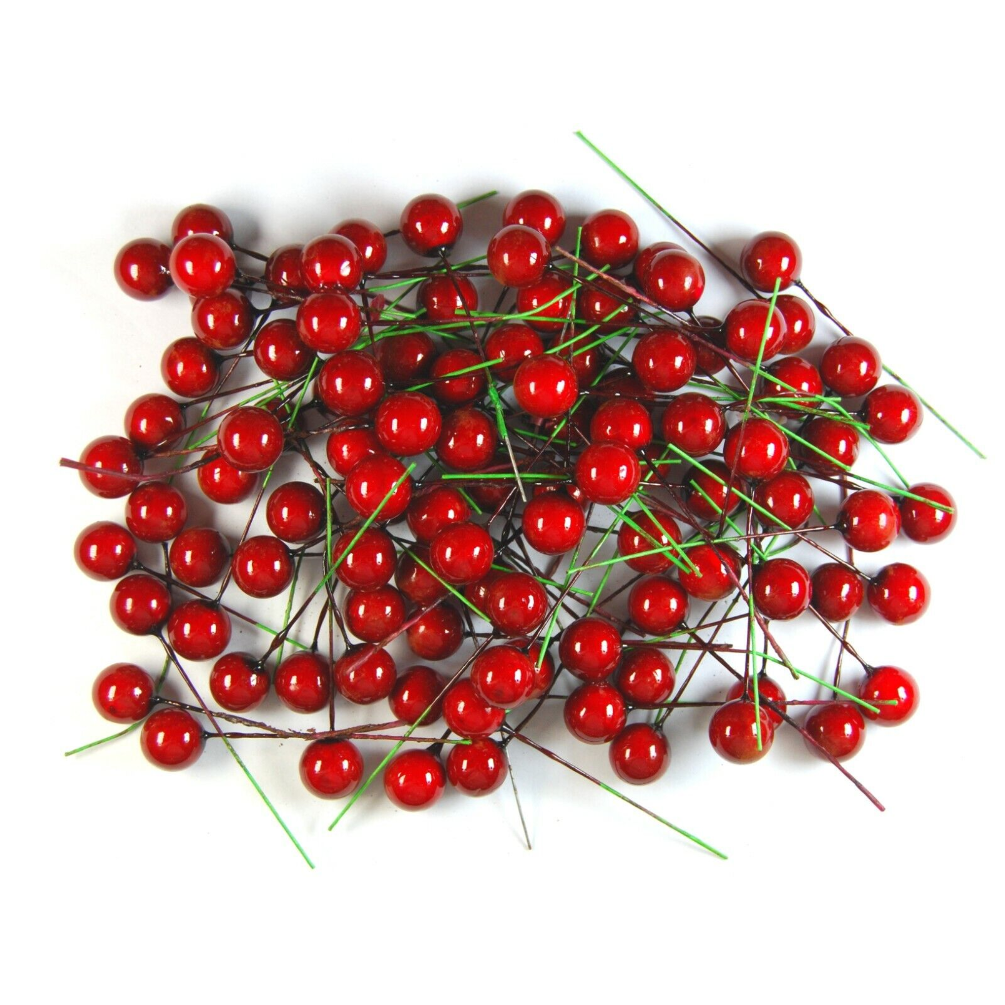 Red 12mm Artificial Berries - Florist Accessories