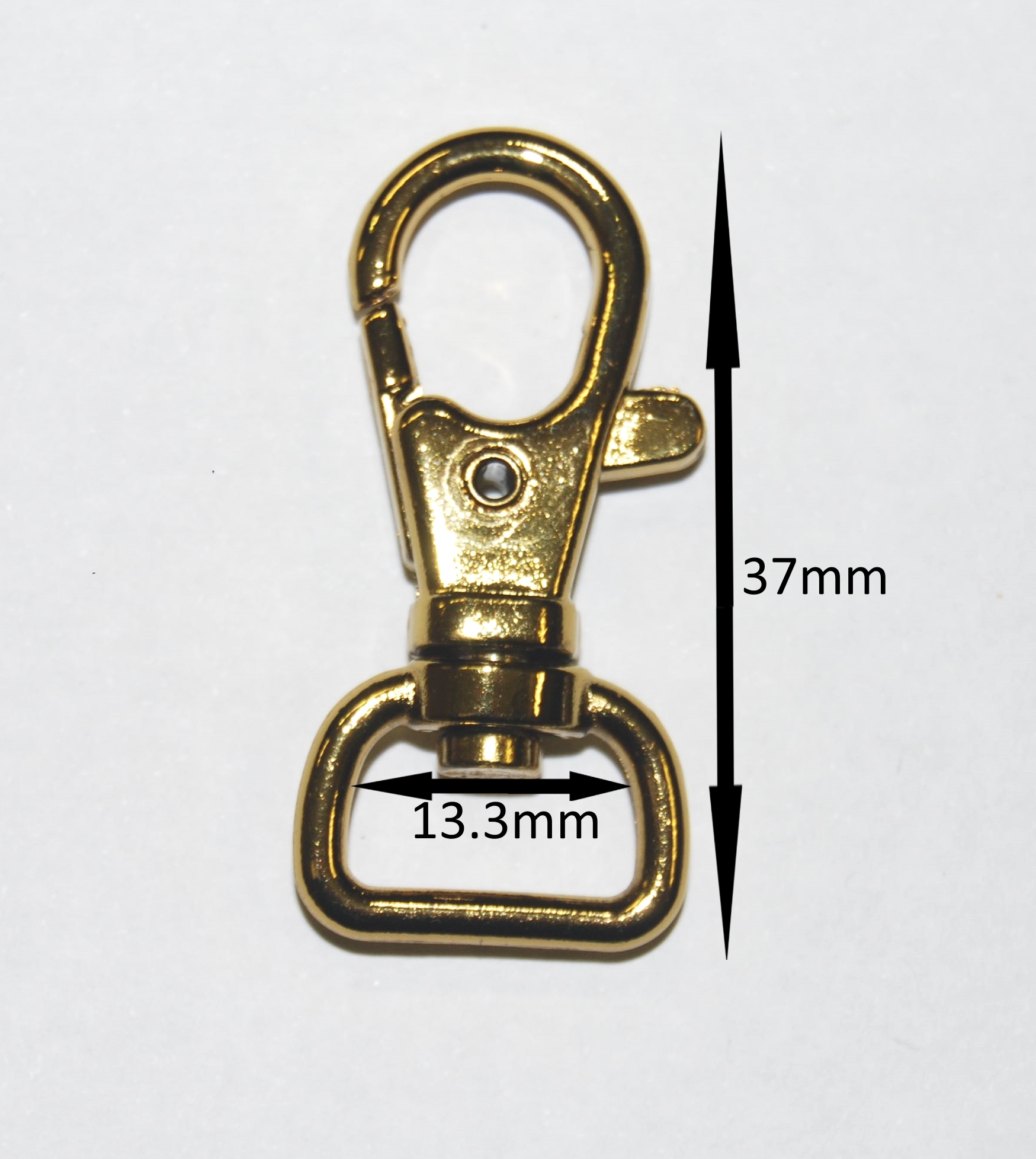 37mm Lobster D Type 1 Clasps Gold CelloExpress