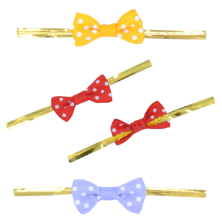 Grosgrain Bows with Twist Ties