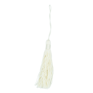 Ivory (6001) 100mm - Key Tassels