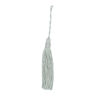 Grey (6707) 100mm - Key Tassels