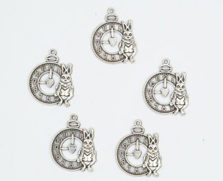 Rabbit Clockface - 25mm x 24mm x 1.5mm