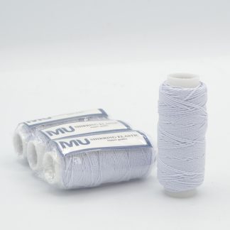 0.6mm White Shirring Elastic