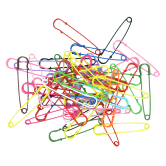 75mm Multi Colour Kilt Pins