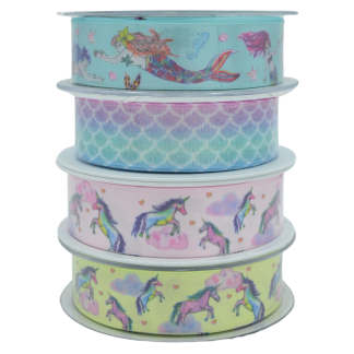 Mermaids and Unicorns Ribbon