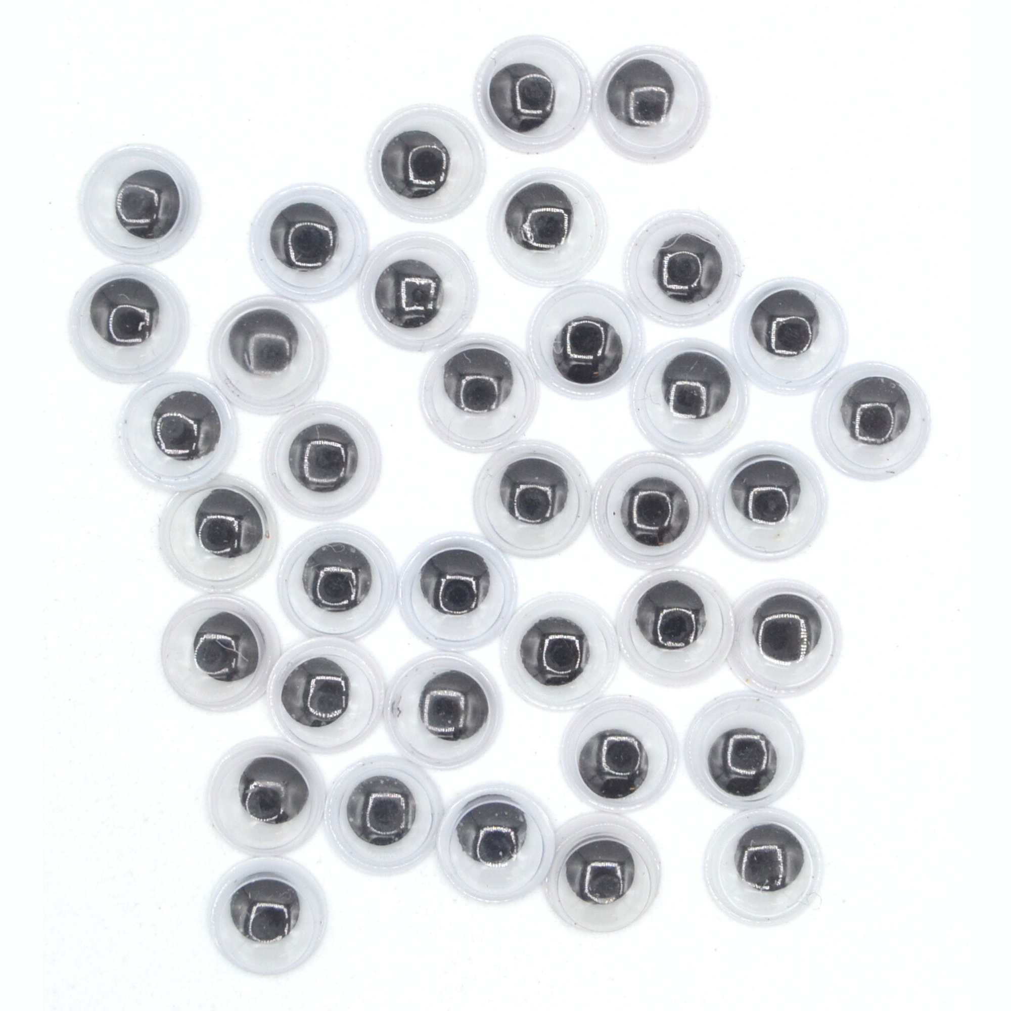 Black 4mm - Googly Eyes