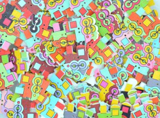 Childrens Character Printed Wooden Buttons (Train 1 - 25mm)