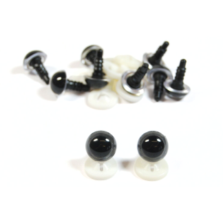 10mm Clear Eyes Plastic Backs
