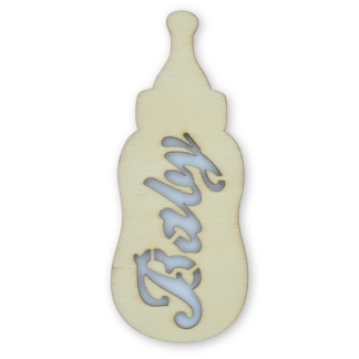 Baby Bottle - Everyday Occasions Wooden Shapes