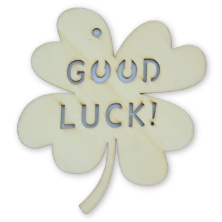 Good Luck Clover - Everyday Occasions Wooden Shapes