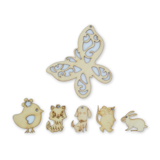 Mini Animals - Everyday Occasions Wooden Shapes