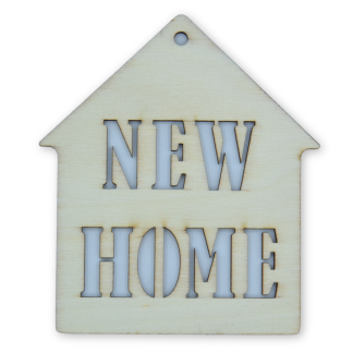 New Home - Everyday Occasions Wooden Shapes