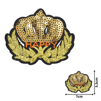 Military 02 (SEQ069) - Sequin Embroidered Patches