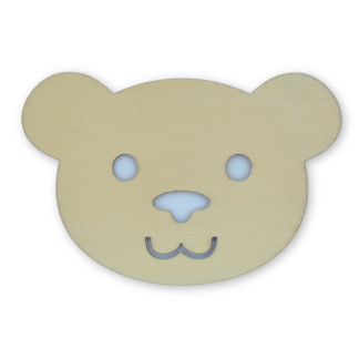 Teddy - Everyday Occasions Wooden Shapes