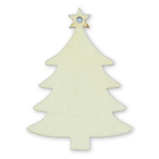 Tree B - Christmas Wooden Shapes