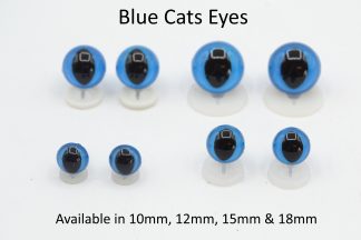 Blue Cat Eyes Plastic Backs