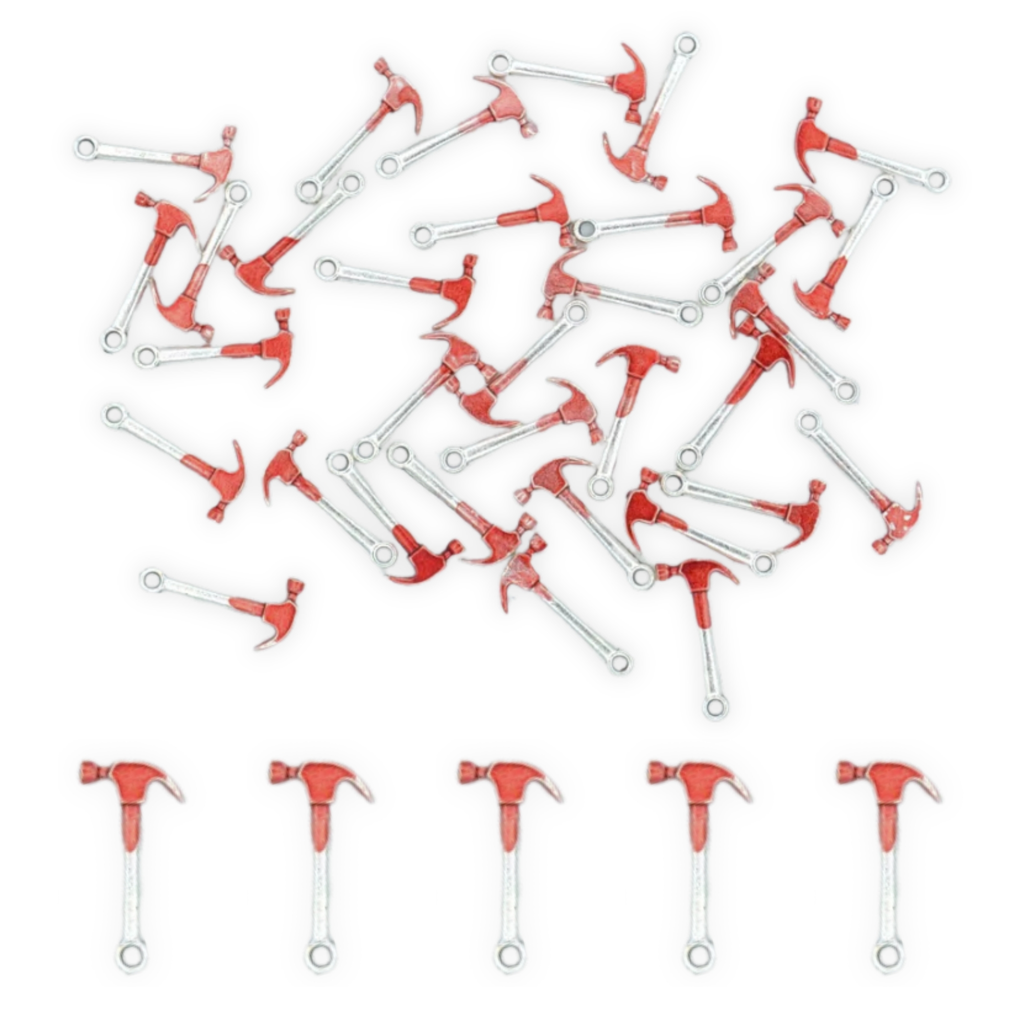 Hammer Silver - Mini Metal Charms