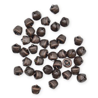 9.5mm Antique Copper Jingle Bells