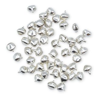 11.5mm Bright Silver Jingle Bells
