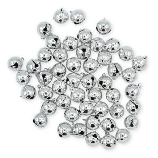 16mm Bright Silver Jingle Bells