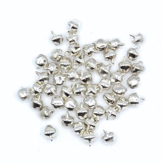 7.5mm Bright Silver Jingle Bells