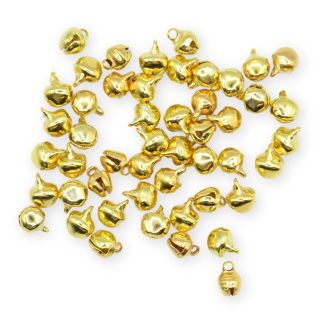 6mm Gold Jingle Bells