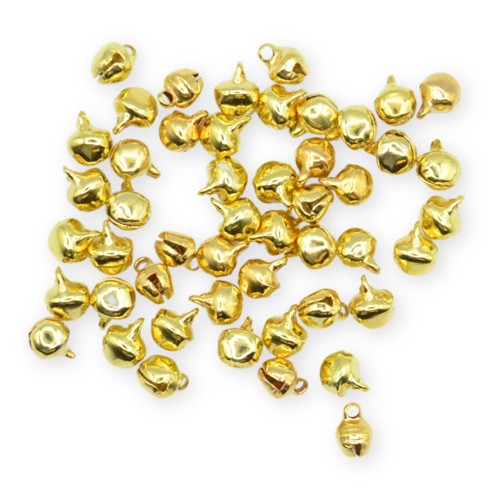 6mm Gold Jingle Bells