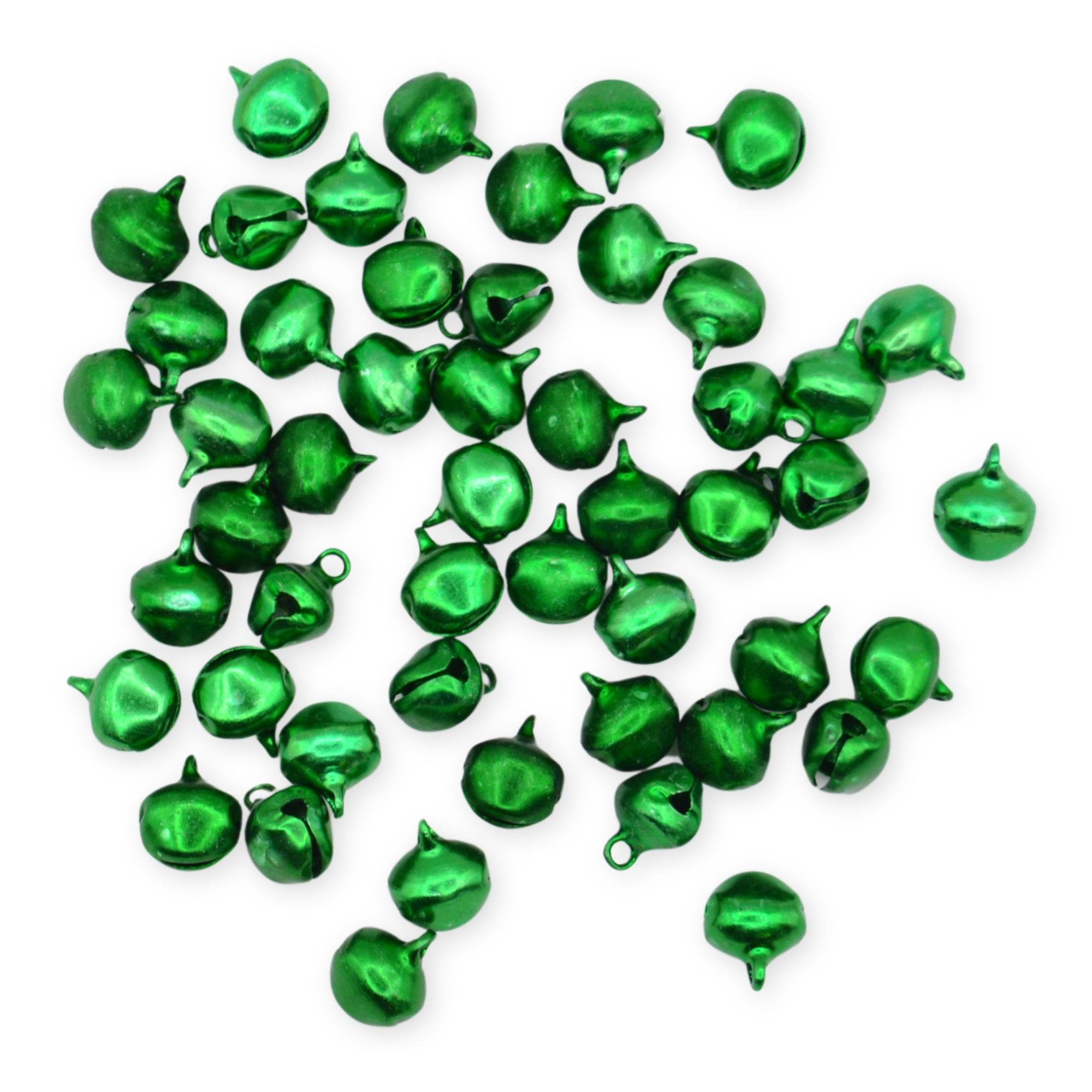 11.5mm Green Jingle Bells
