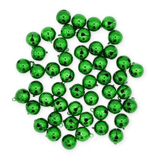 18mm Green Jingle Bells