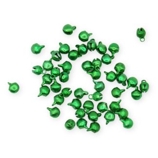 6mm Green Jingle Bells