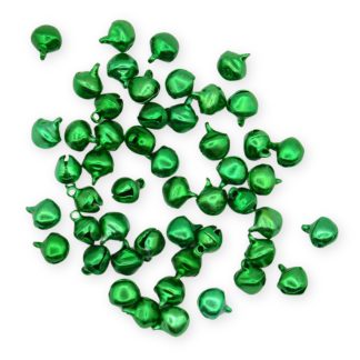 7.5mm Green Jingle Bells
