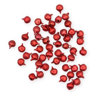 6mm Red Jingle Bells