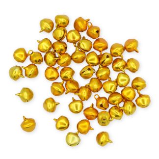 11.5mm Yellow Gold Jingle Bells