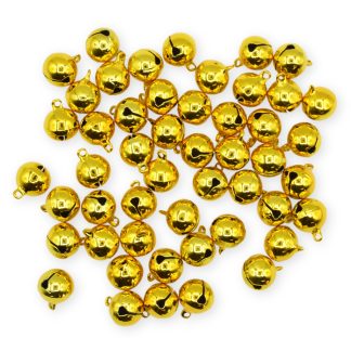16mm Yellow Gold Jingle Bells