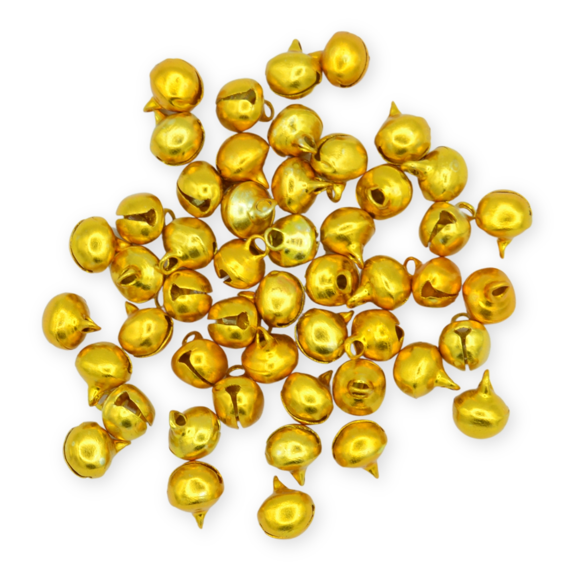 9.5mm Yellow Gold Jingle Bells
