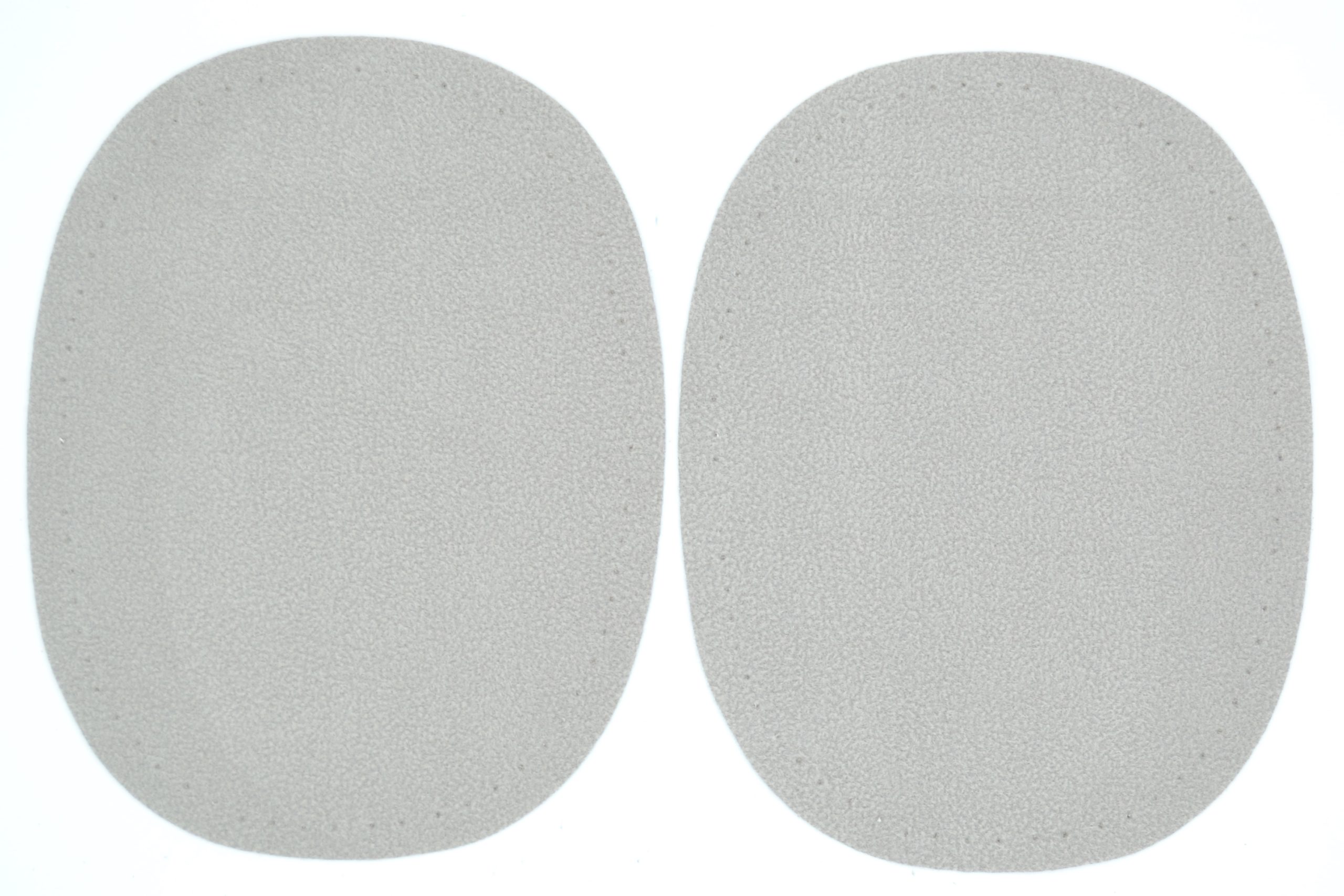 Kleiber Beige Faux Velour Leather - 125mm x 100mm Elbow Patches