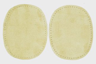 Kleiber Beige Suede - 125mm x 100mm Elbow Patches