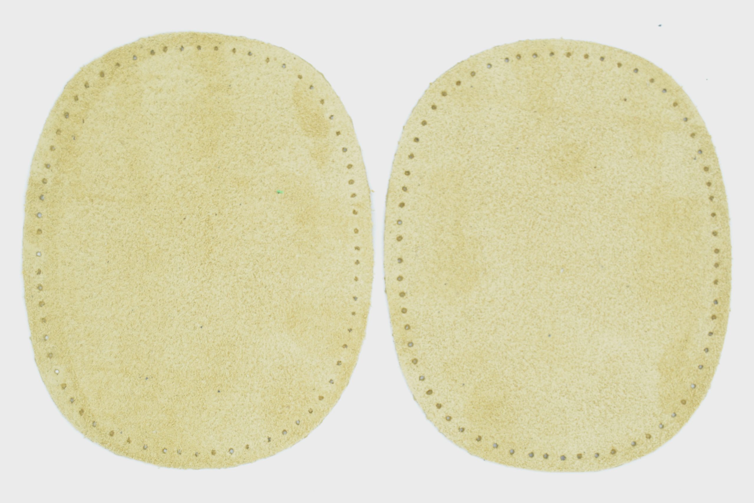 Kleiber Beige Suede - 125mm x 100mm Elbow Patches