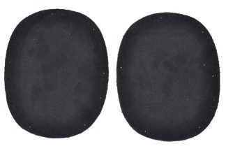 Kleiber Black Suede - 125mm x 100mm Elbow Patches