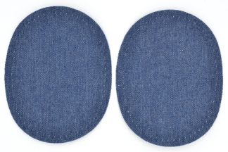 Kleiber Dark Blue Jeans - 125mm x 100mm Elbow Patches