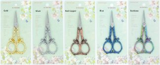 Pack of 1 - Type 10 Embroidery Decorative Scissors - Choice of Colours