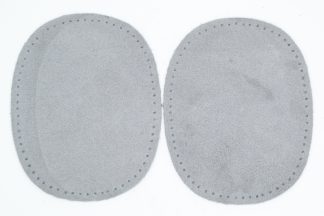 Kleiber Grey Suede - 125mm x 100mm Elbow Patches
