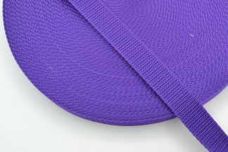 Purple Polypropylene Webbing - 25mm Width